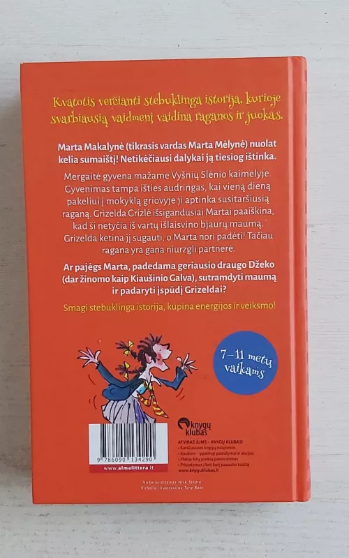 Marta Makalynė ir ragana iš grovio - Joanne Owen, knyga 3