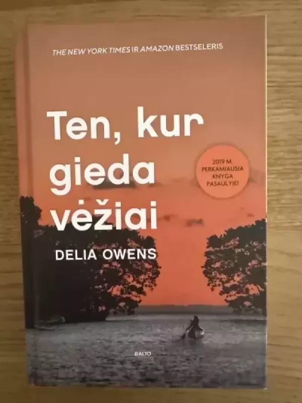 Ten kur gieda vėžiai - Delia Owens, knyga 2