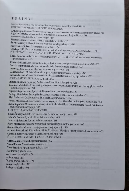 Estetikos ir meno filosofijos teritorijų kaita (skaityta knyga) - Antanas Andrijauskas, knyga 3