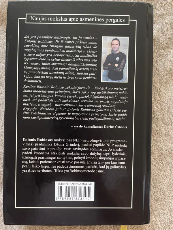 Neribota Galia - Robbins Anthony, knyga 4