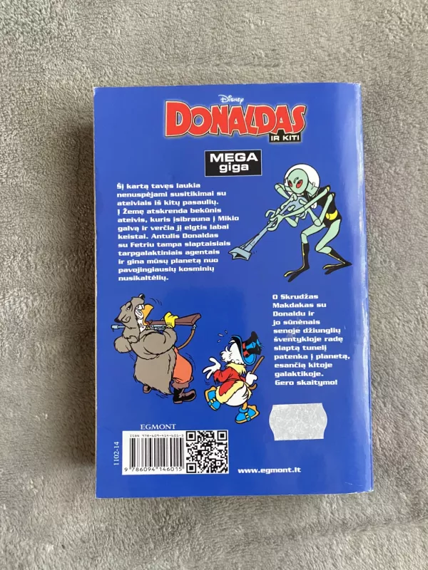 Donaldas ir kiti. Ateiviai puola - Walt Disney, knyga 3