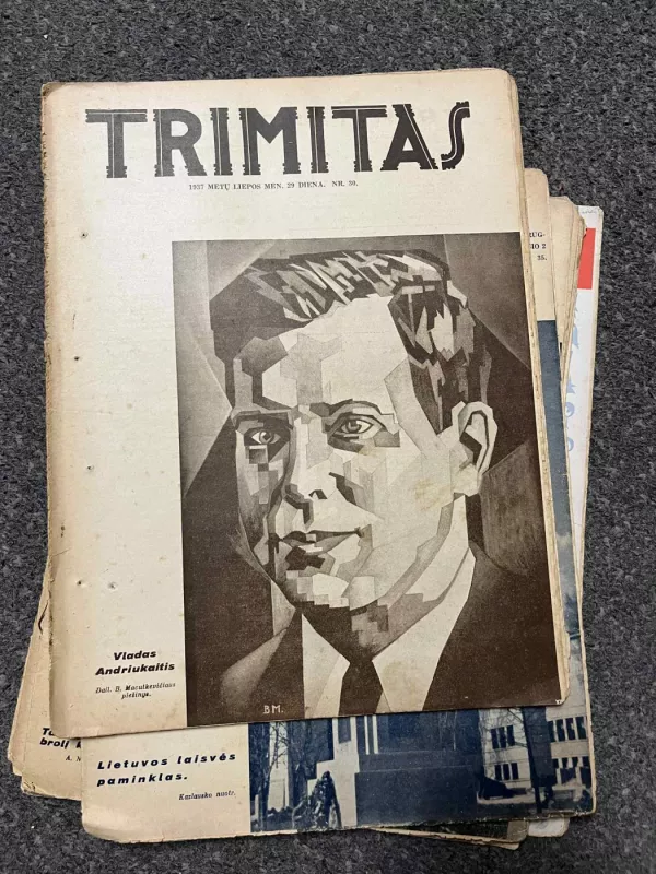 TRIMITAS 1937 m. 22 numeriai - Autorių kolektyvas (įvairūs), knyga 4