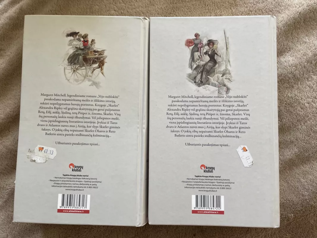 Skarlet I ir II tomai - Alexandra Ripley, knyga 3