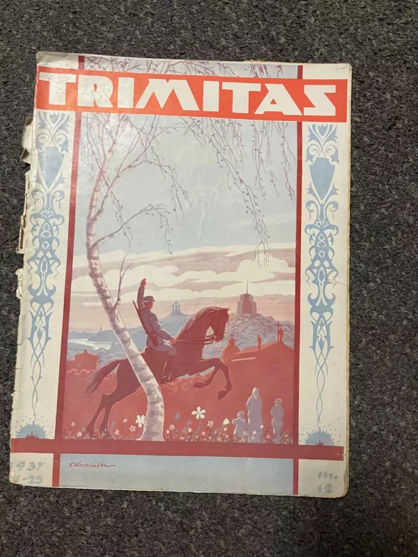 TRIMITAS 1937 m. 22 numeriai - Autorių kolektyvas (įvairūs), knyga 2