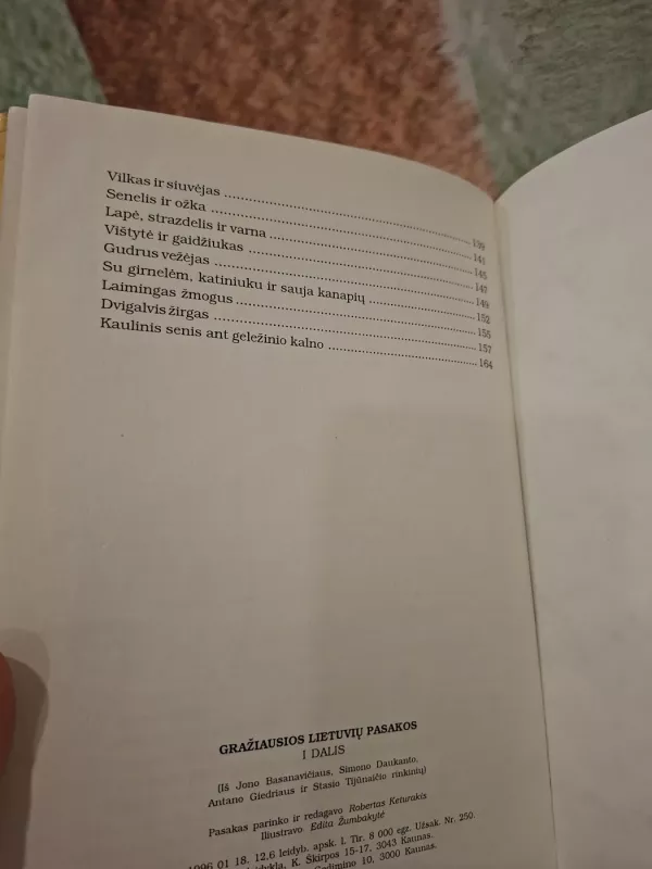 Gražiausios lietuvių pasakos (I dalis) - Autorių Kolektyvas, knyga 5