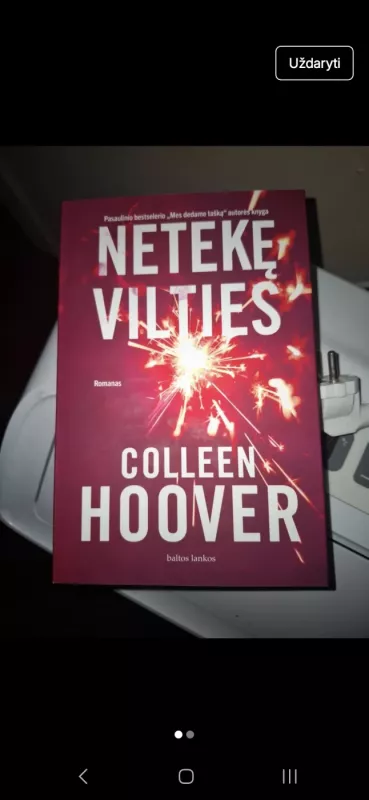 Netekę vilties - Colleen Hoover, knyga 3