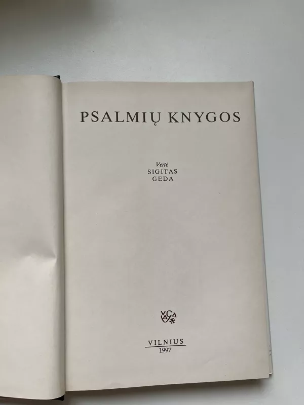 Psalmių knygos - Autorių Kolektyvas, knyga 4