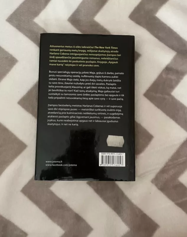 Apgauk mane kartą - Harlan Coben, knyga 3