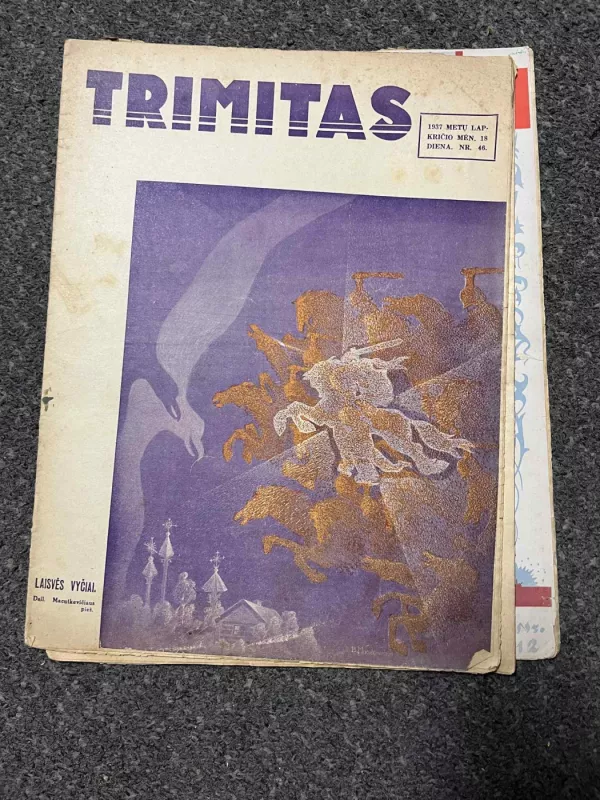 TRIMITAS 1937 m. 22 numeriai - Autorių kolektyvas (įvairūs), knyga 3