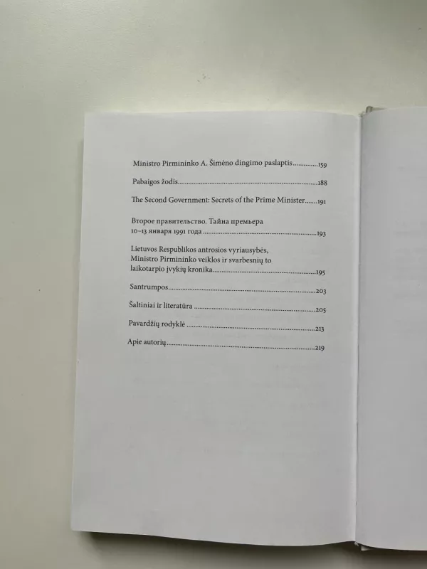 Antroji vyriausybė: Premjero paslaptis - Gediminas Ilgūnas, knyga 5