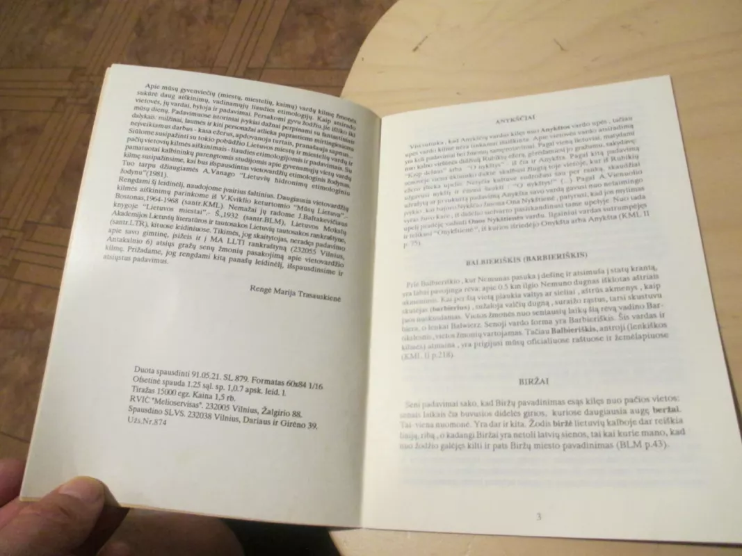 Pasakojimai apie Lietuvos miestų ir miestelių vardų kilmę - Marija Trasauskienė, knyga 5