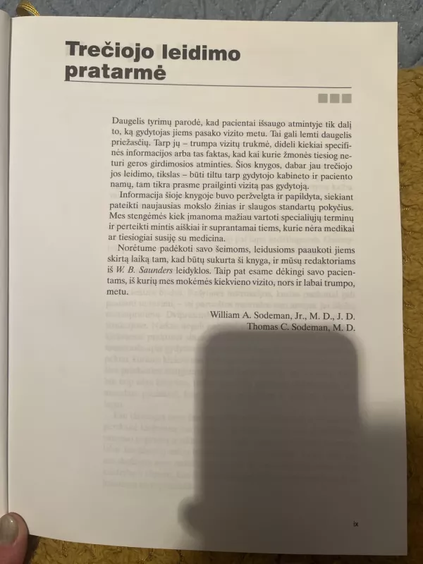 Geriatrijos pacientų priežiūra ir gydymas - William A. Sodeman, knyga 5