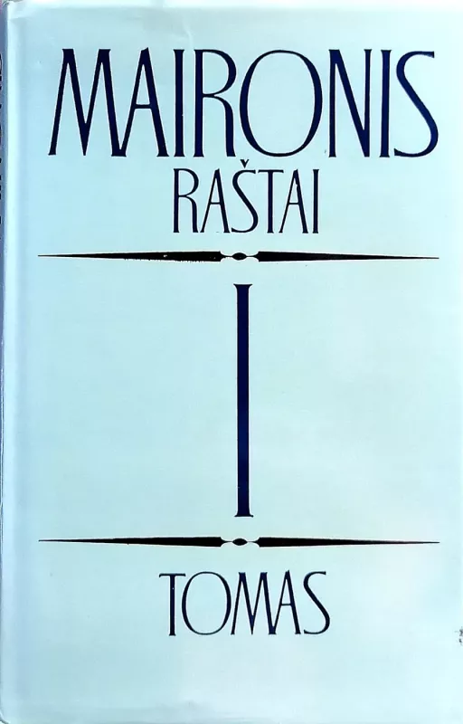Raštai (3 tomai, 4 knygos) -  Maironis, knyga 2