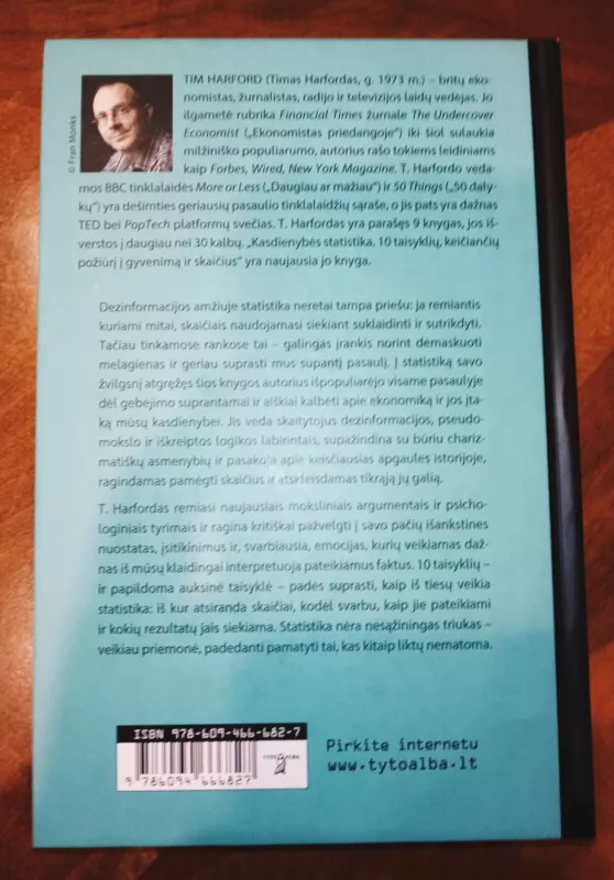 Kasdienybės statistika - Tim Harford, knyga 3