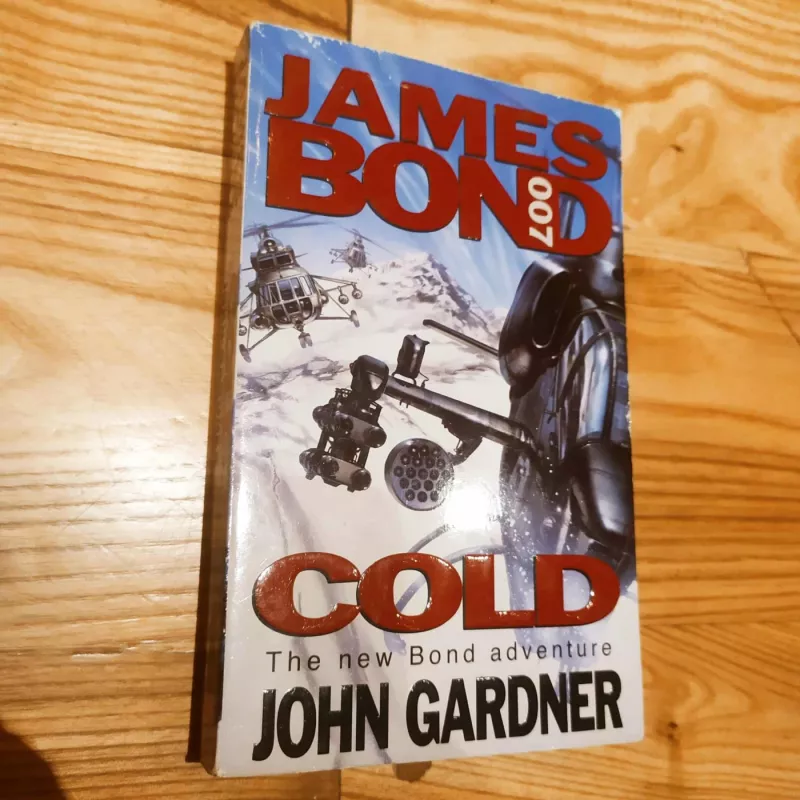 James Bond 007 \ Cold - John Gardner, knyga 2