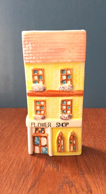 Dekoratyvinė keraminė vaza "Namelis" - , namai ir interjeras 3