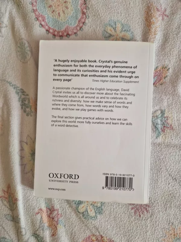 Words Words Words - David Crystal, knyga 4