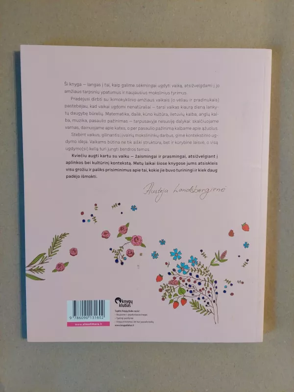 Vasara. Inovatyvi programa XXI a. tėvams ir pedagogams - Landsbergienė Austėja, knyga 3