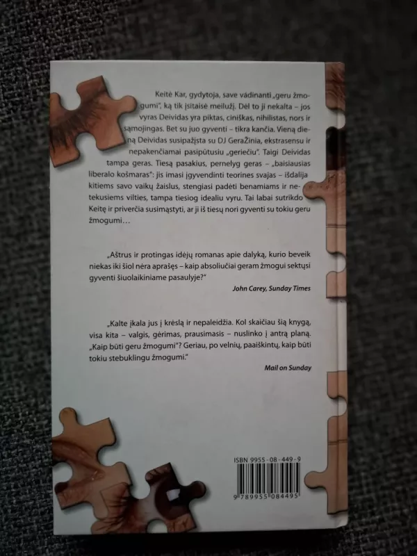 Kaip būti geru žmogumi - Nick Hornby, knyga 5