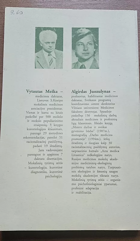 Streso malšinimas - Vytautas Meška, knyga 3