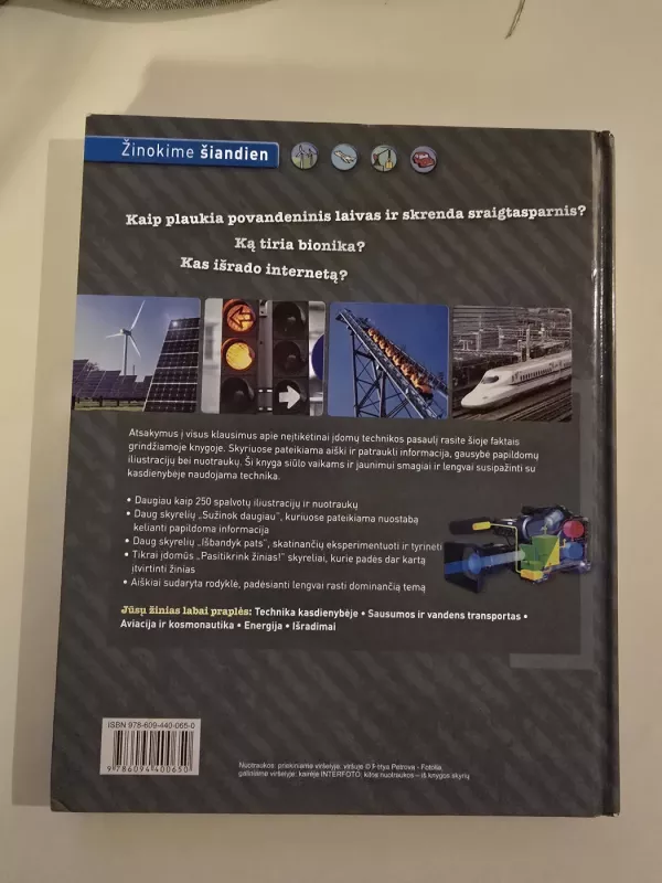 Technika Komunikacija Judėjimas Energija - Autorių Kolektyvas, knyga 3