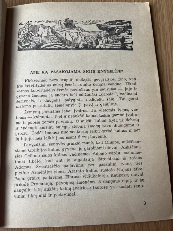 Kalnų ir žemynų kilmė - A. V. Obručiovas, knyga 3