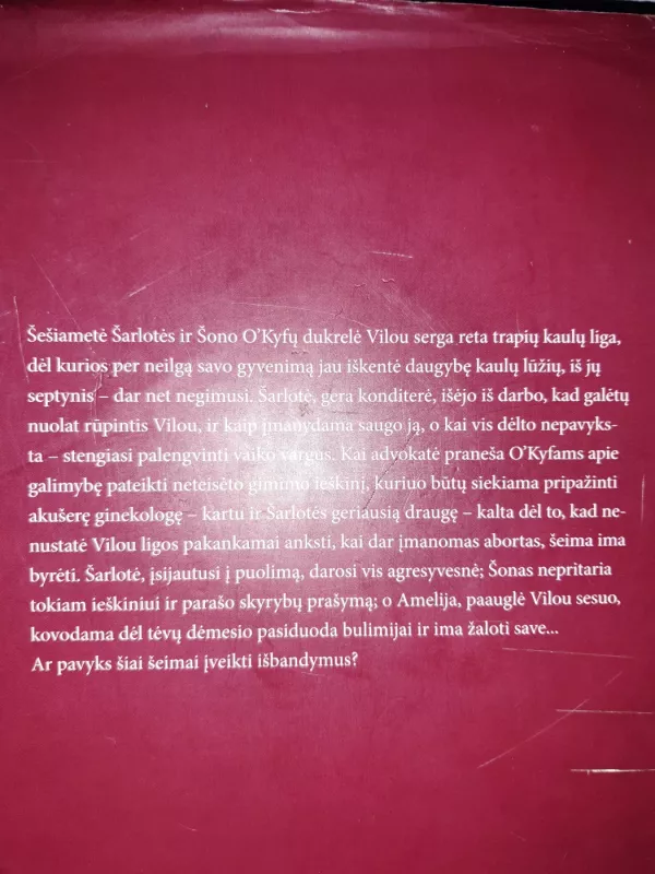 Trapumas - Jodi Picoult, knyga 3