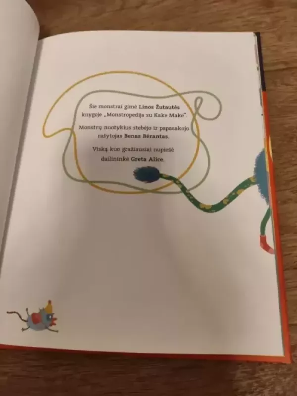 Kakė Makė. Monstropedija. Naujokas - Benas Bėrantas, knyga 3