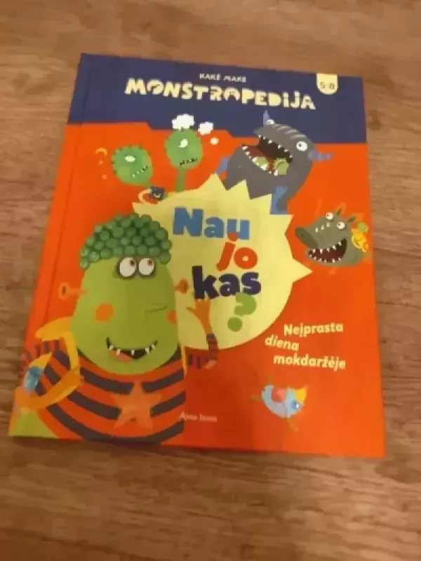 Kakė Makė. Monstropedija. Naujokas - Benas Bėrantas, knyga 2