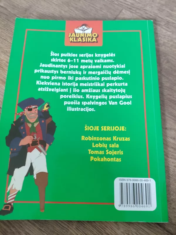 Lobių sala - Robertas Luisas Styvensonas, knyga 4