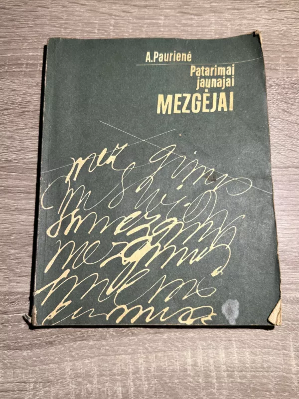 Patarimai jaunajai mezgėjai - A. Paurienė, knyga 2