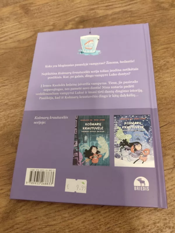 Košmarų krautuvėlė. Pradingę dantys - Magdalena Hai, Teemu Juhani, knyga 4