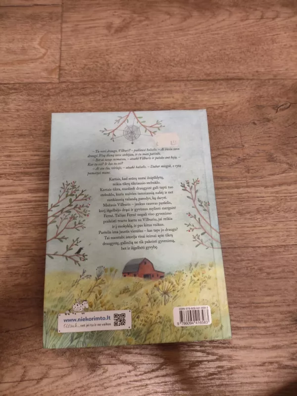 Šarlotes voratinklis - E. B. White, knyga 4