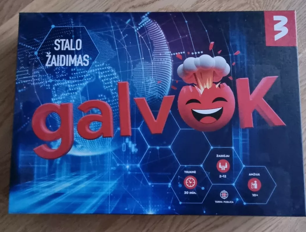 Galvok stalo žaidimas - , stalo žaidimas 2