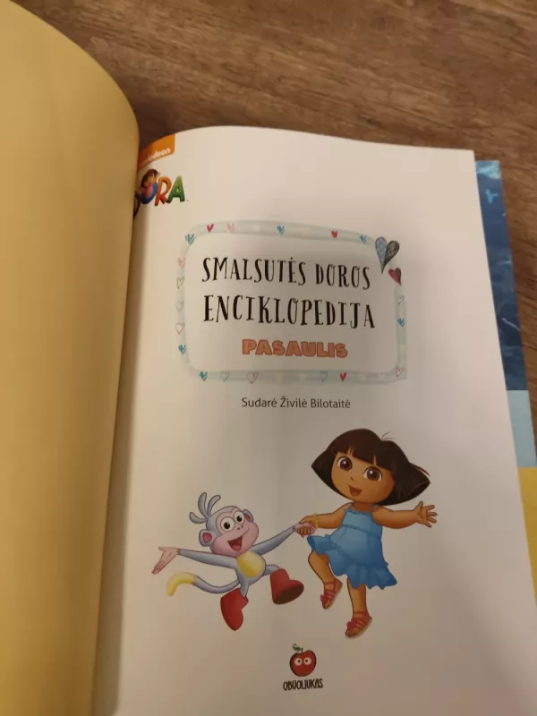 Smalsutės Doros enciklopedija. Pasaulis - Živilė Bilotaitė (vertėja), knyga 3