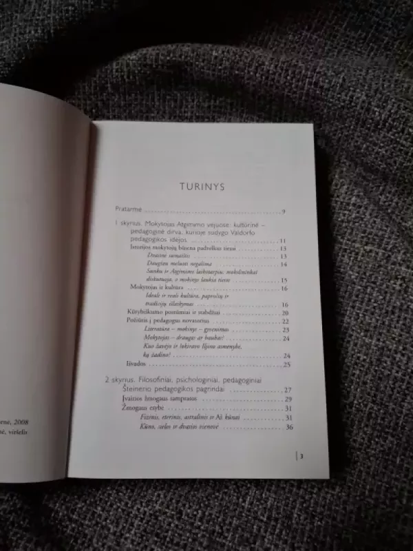 Valdorfo pedagogikos sklaida Lietuvoje - Autorių Kolektyvas, knyga 3