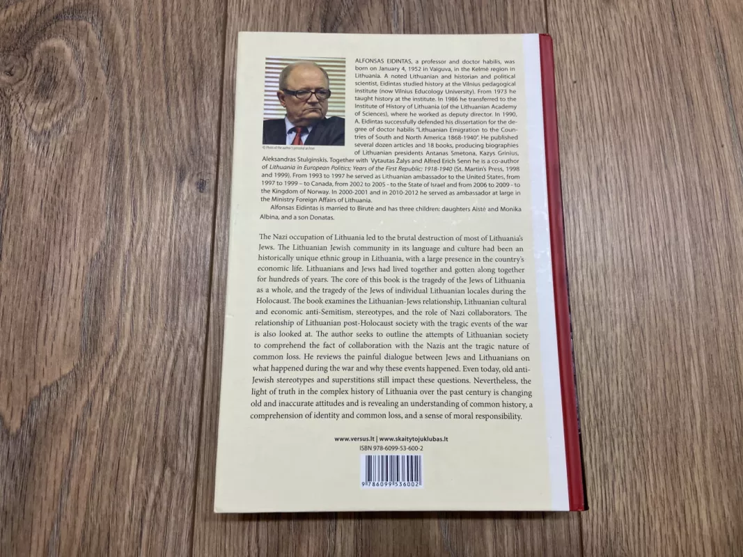 Jews, Lithuanians and the Holocaust - Alfonsas Eidintas, knyga 3