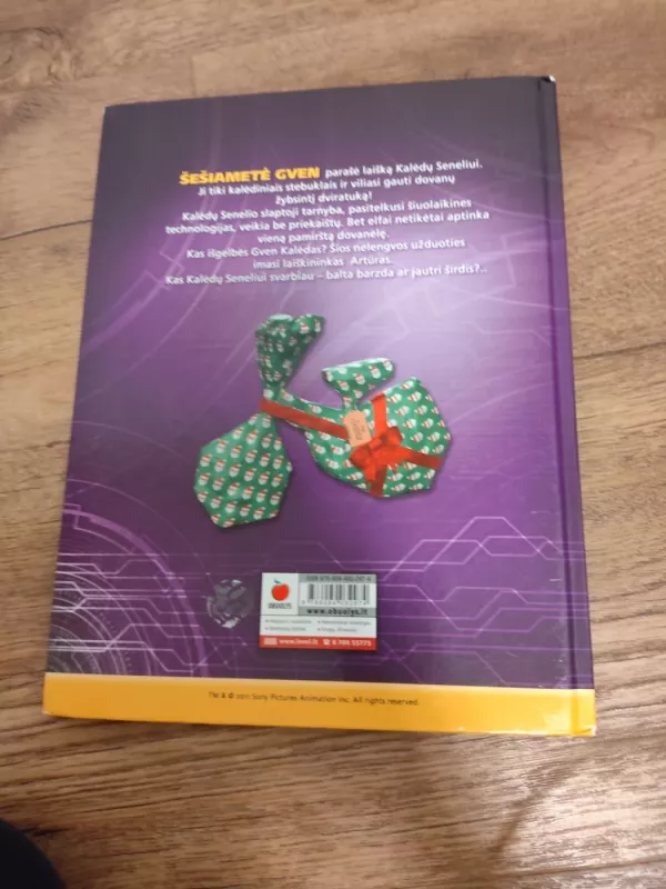 Kalėdų Senelio slaptoji tarnyba       Filmo knyga - Atpasakojo J. ir R. Fontes, knyga 4