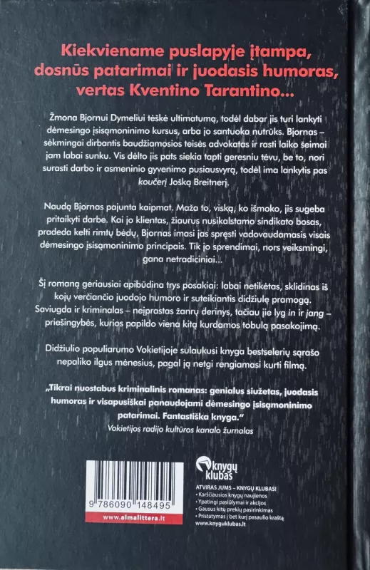 Dėmesingo įsisąmoninimo vadovas žudikui - Karsten Dusse, knyga 3