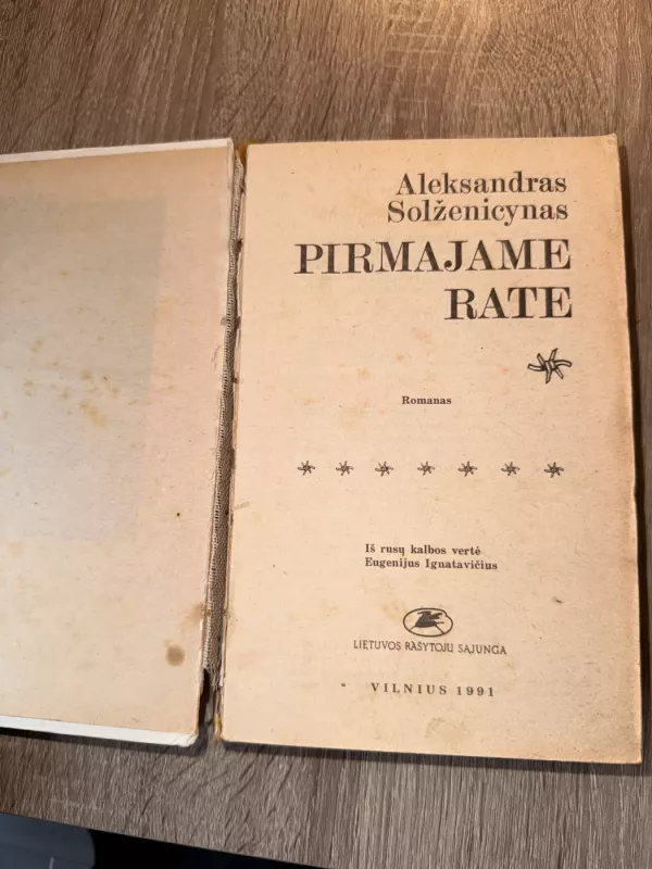 Pirmajame rate - A. Solženycinas, knyga 4