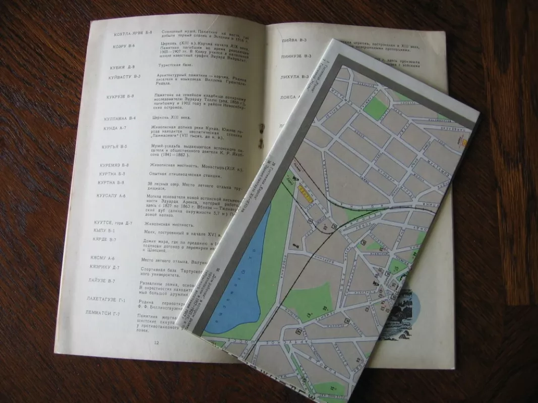 Estijos SSR turizmo schema - Įvairūs, knyga 4