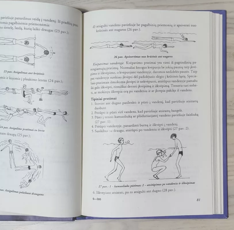 Plaukimas - G.Sokolovas, knyga 6