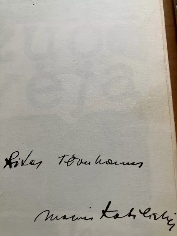 Užuovėja - Marius Katiliškis, knyga 3