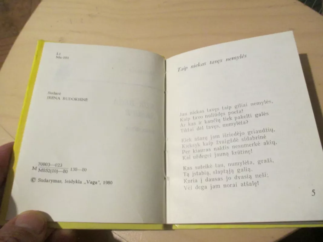 Kur bėga šešupė -  Maironis, knyga 5