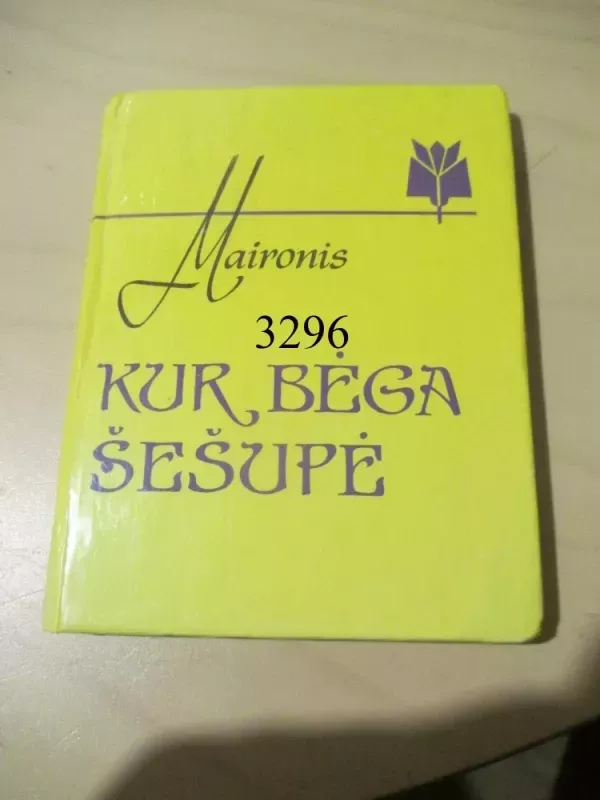 Kur bėga šešupė -  Maironis, knyga 3