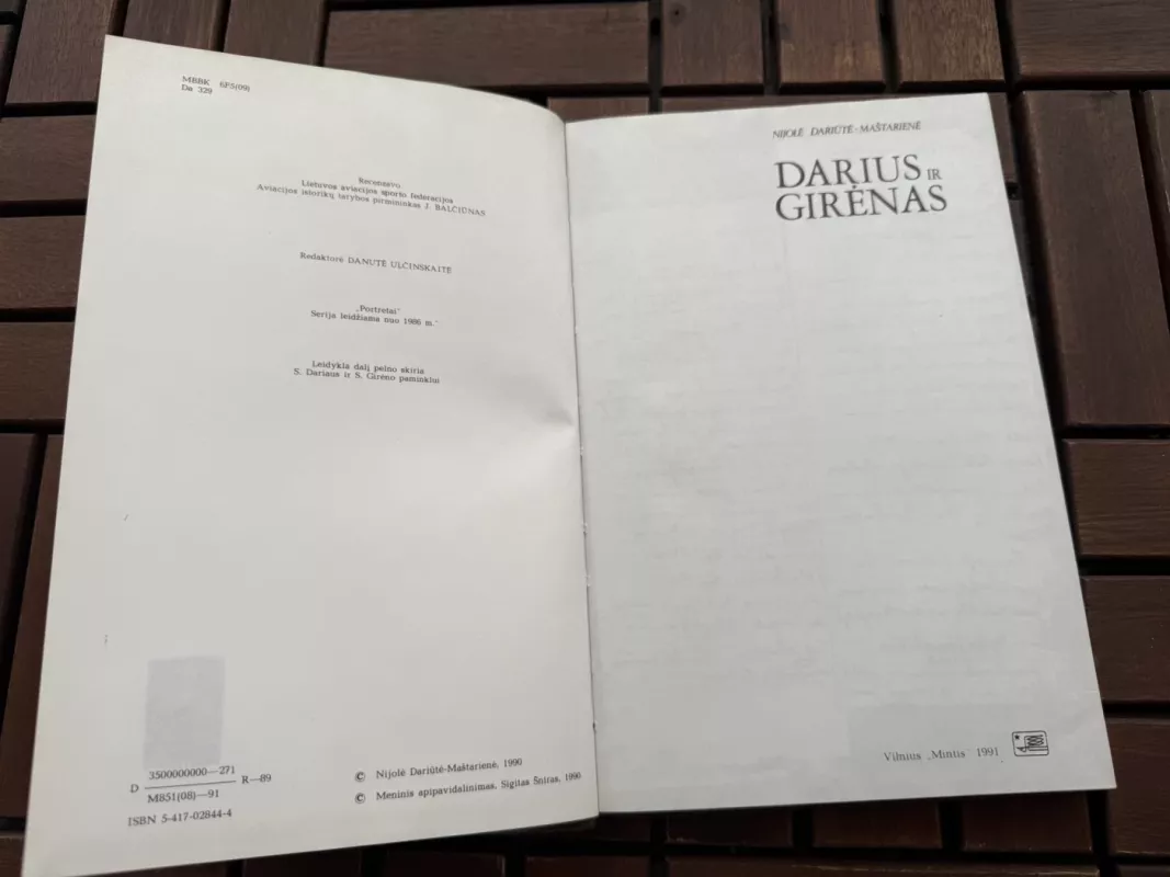 Darius ir Girėnas - Girėnas Darius, knyga 3