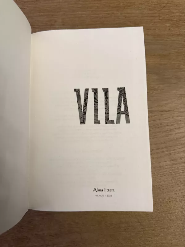 Vila - Jacobs Anne, knyga 3