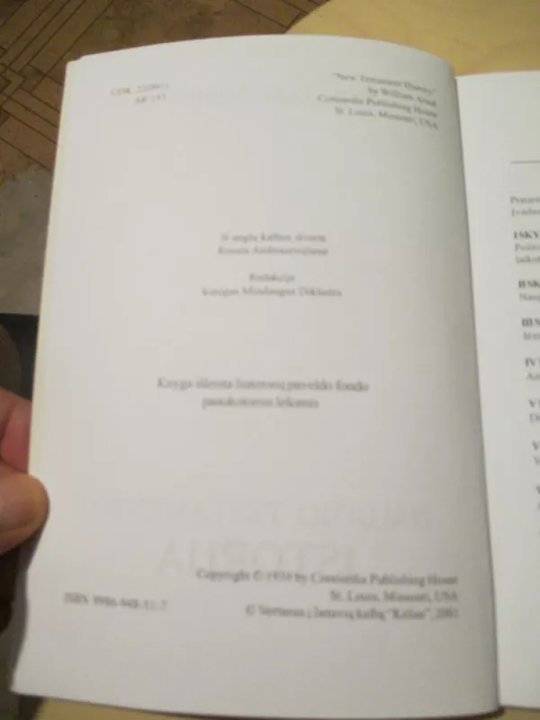 Naujojo Testamento istorija - William Arndt, knyga 5