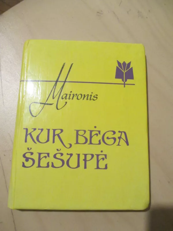Kur bėga šešupė -  Maironis, knyga 2
