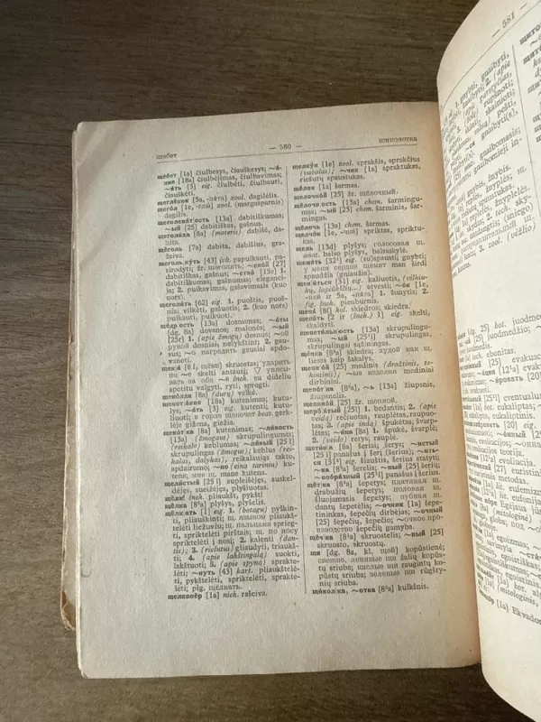 Rusų-lietuvių kalbų žodynas - Ch. Lemchenas, knyga 5
